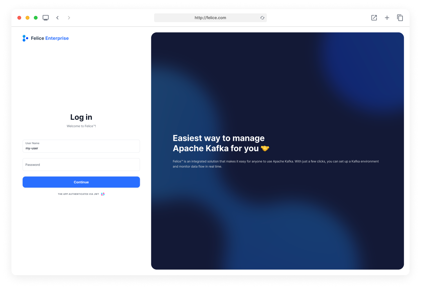 login-felice