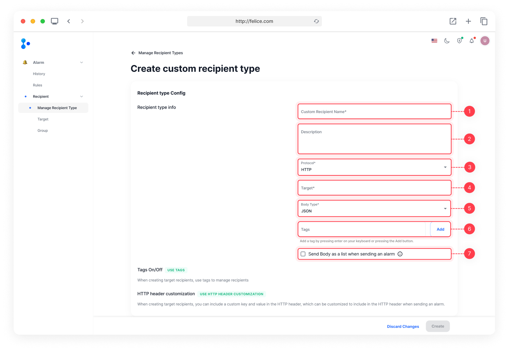 custom_recipient_create_basic_settings