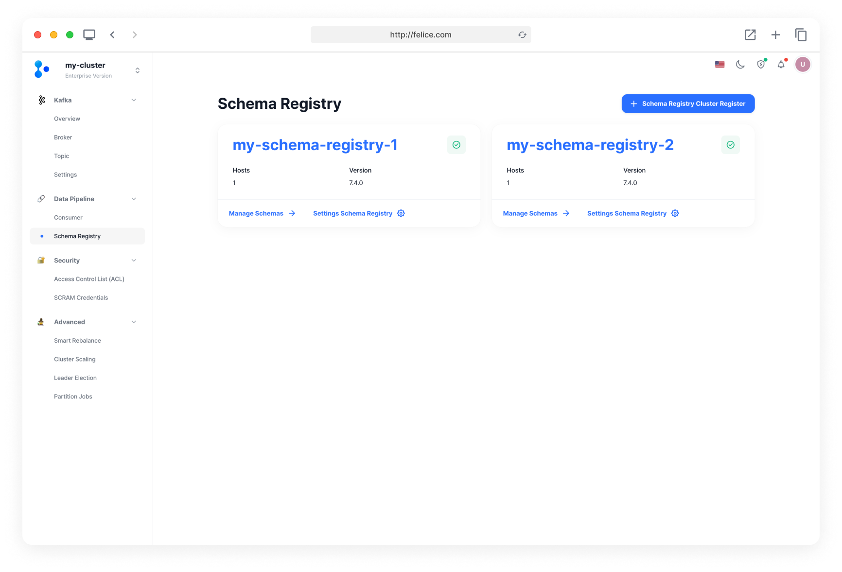 schema-registry-cluster-list